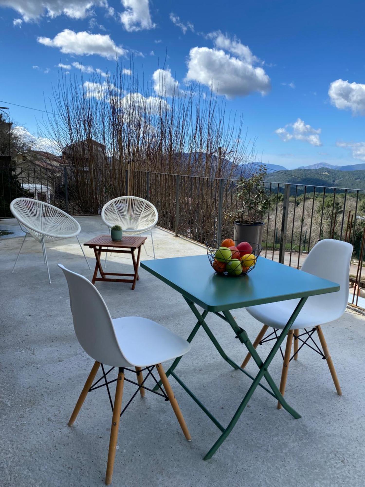 Tres Beau Studio Avec Terrasse Zonza Kültér fotó