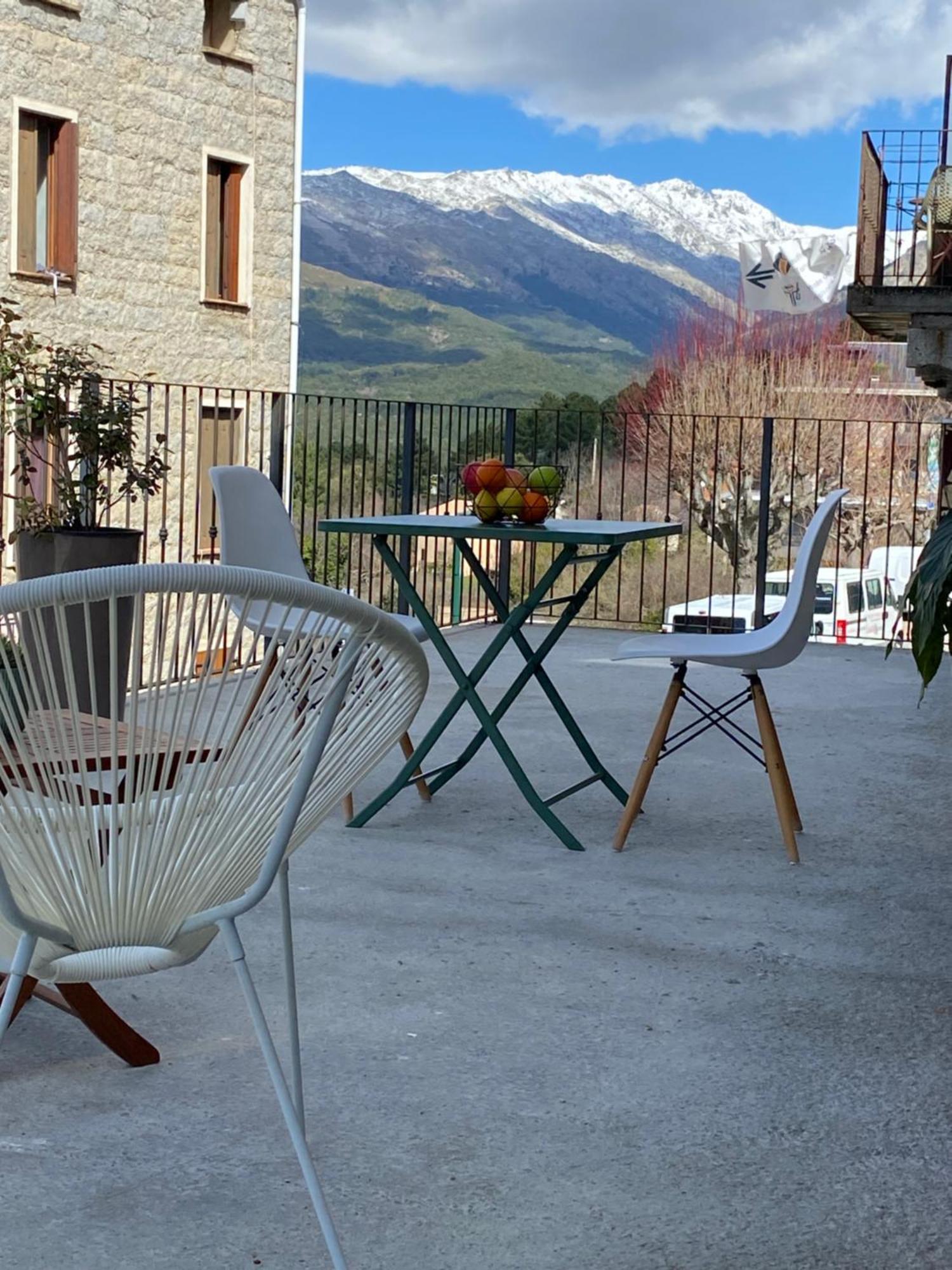 Tres Beau Studio Avec Terrasse Zonza Kültér fotó
